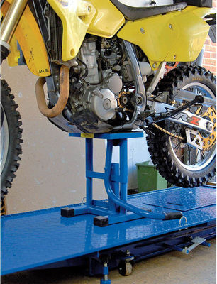 Stahlgummispitzenhandbuch 30cm 360 lbs Motorrad-Aufzug-Bank-