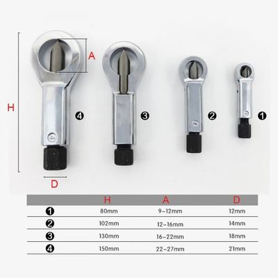 Mutternsprenger 4Pcs stellte 9-27mm runde Garagen-Handwerkzeuge ein