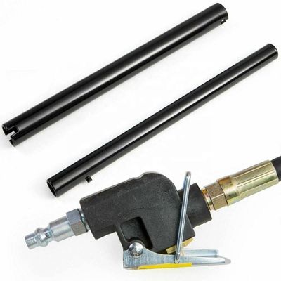 Rote 20 Ton Pneumatic Hydraulic Bottle Jack mit Ram Saddle