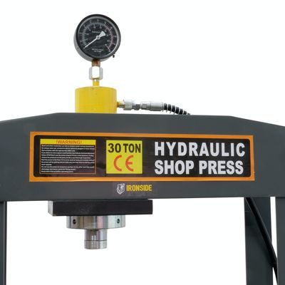 Industrielles Hochleistungsmessgerät-hydraulische Geschäfts-Presse 30 Ton Powder Coating