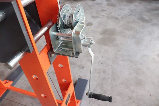 Pulverisieren Sie Beschichtung die 75 Tonnen-Werkstatt-hydraulische Presse mit Manometer