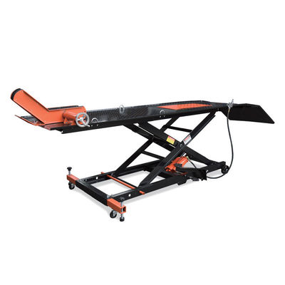 1000LB Moto Lift: Extra-Long Ramp, 450kg Capacity for Repair/Clubs/Racing/Modification