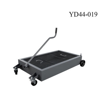 YD44-019/020 15Gal Truck Oil Drainer: 880x530x140mm, 3" Casters, for Truck Shops/Sites
